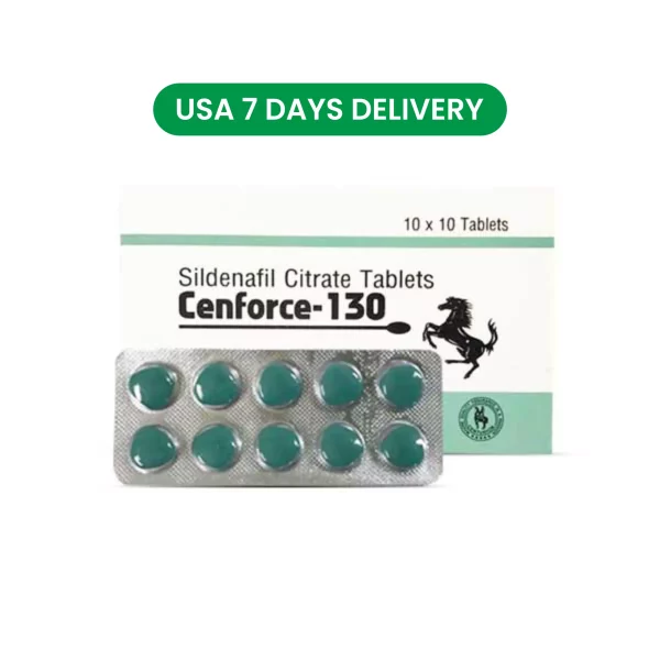 Cenforce 130 Mg | Sildenafil Citrate 130mg | USA 5 TO 7 Days Delivery
